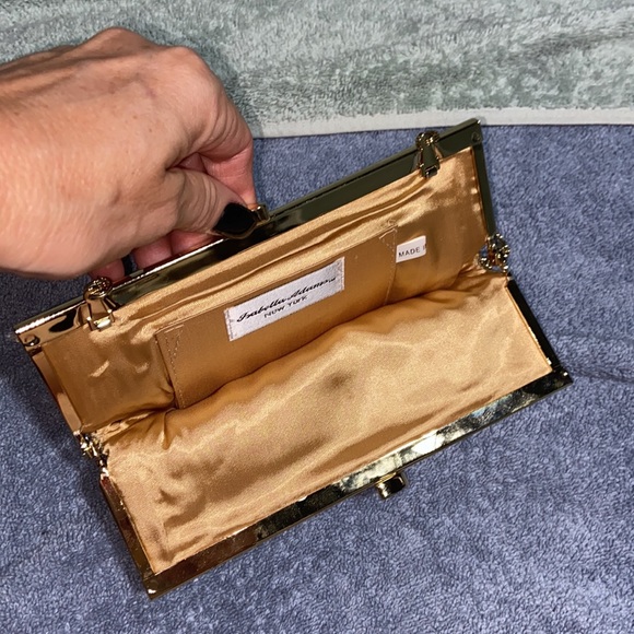 Gorgeous Isabella Adams evening crystal dragonfly evening bag bridal clu… - Picture 3 of 12